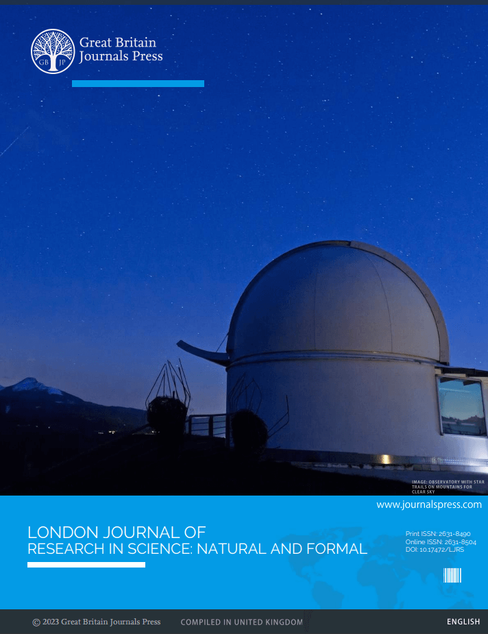 London Journal of Research In Science: Natural and Formal