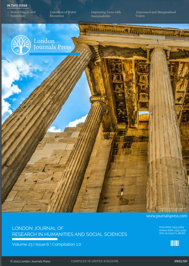 LJRHSS Volume 23 Issue 6